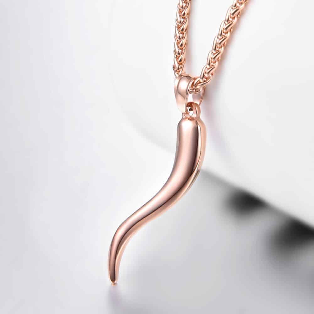 Collier Corne d'Abondance Porte-Bonheur – Image 4